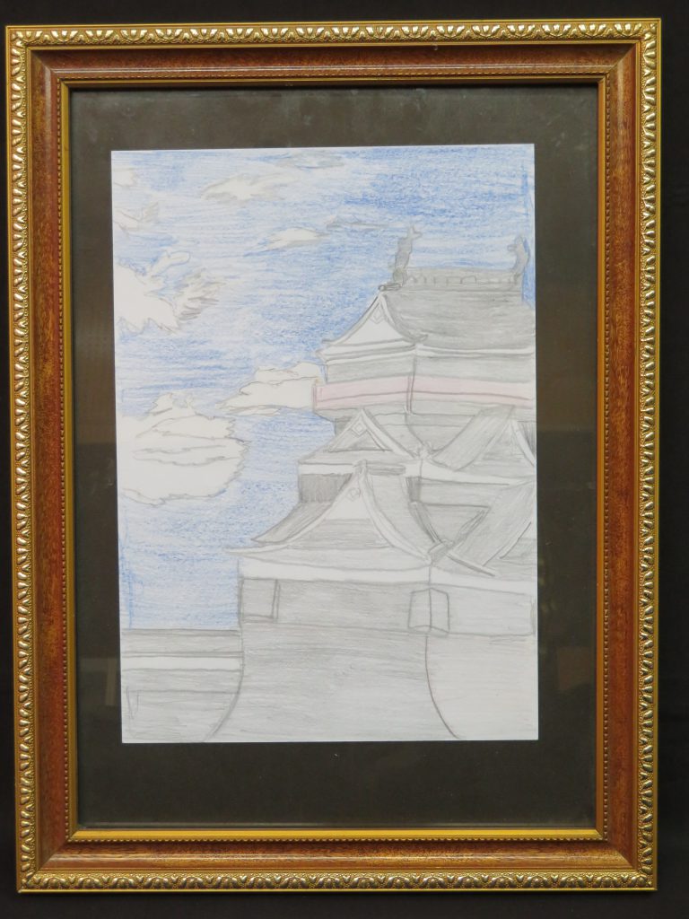 昭和51年(1976)旧熊本城ありし日の第3天守閣(宇土櫓)